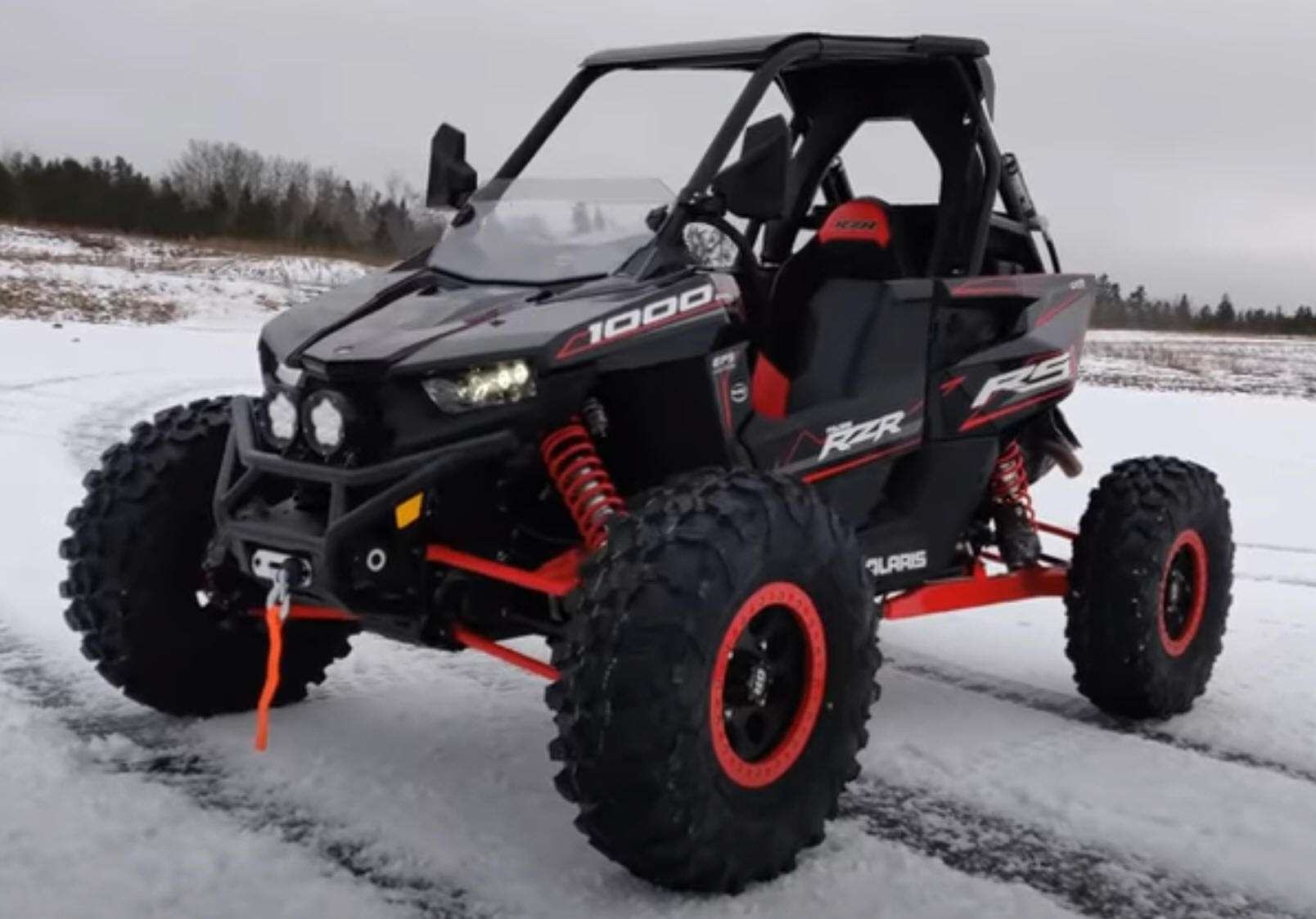 Atv Polaris RS 1 RZR kolor czarny pojazd dla jednej osoby Korbanek quad