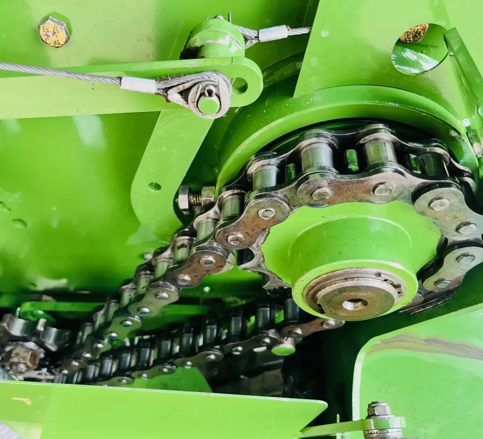 Prasa stalokomorowa lancuchowa krone comprima F 155 XC plac korbanek