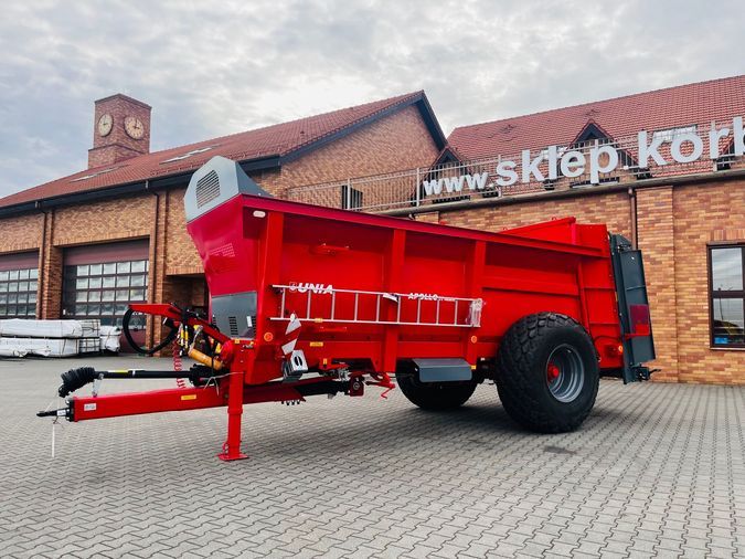 Jednoosiowy rozrzutnik obornika Unia Group Apollo 11 Premium