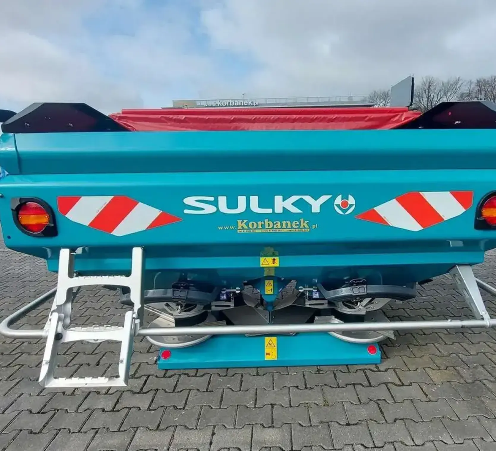 Rozsiewacz nawozów 2500 litrów X40+ Econov ISOBUS