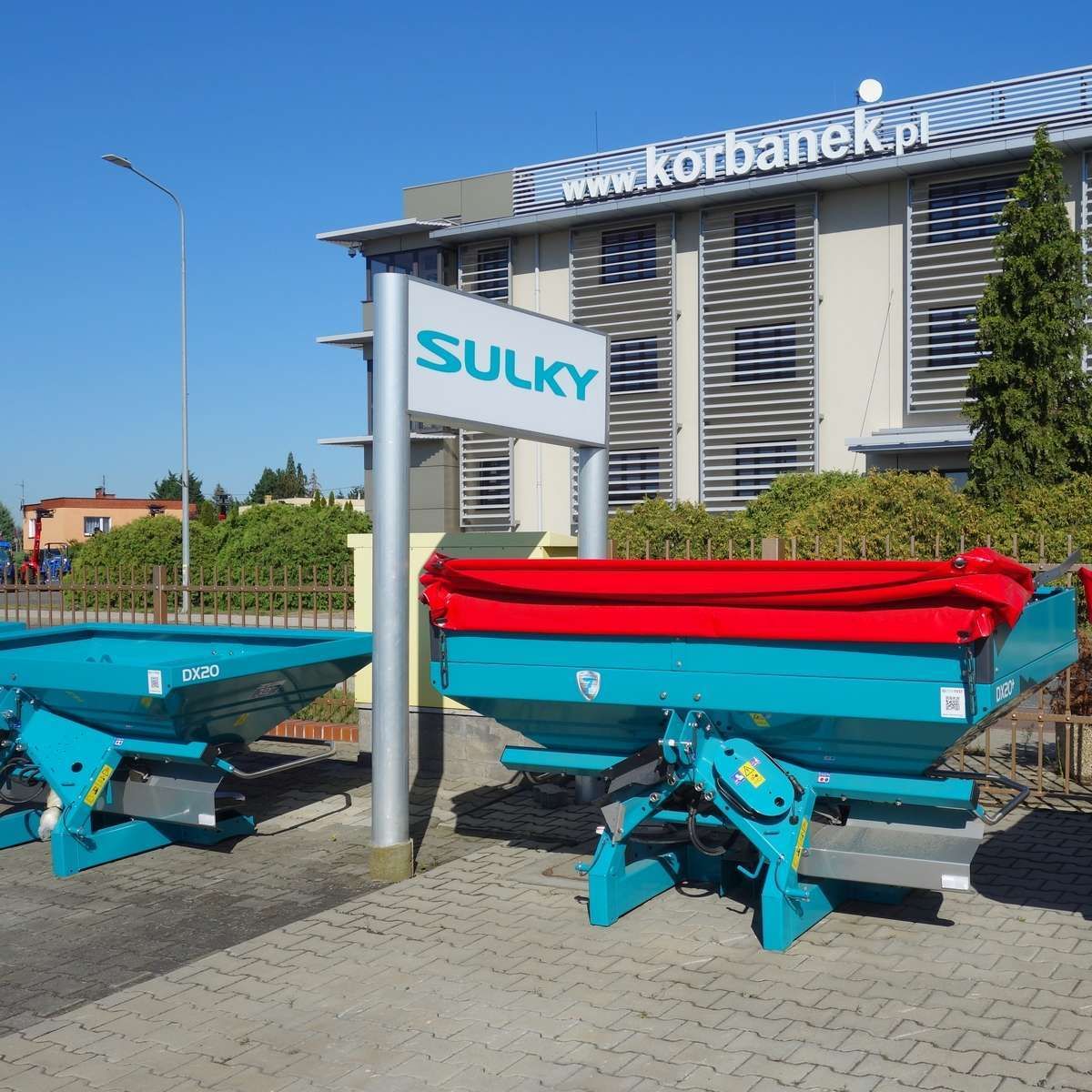 Rozsiewacze nawozów SULKY DX 20+ i DX20