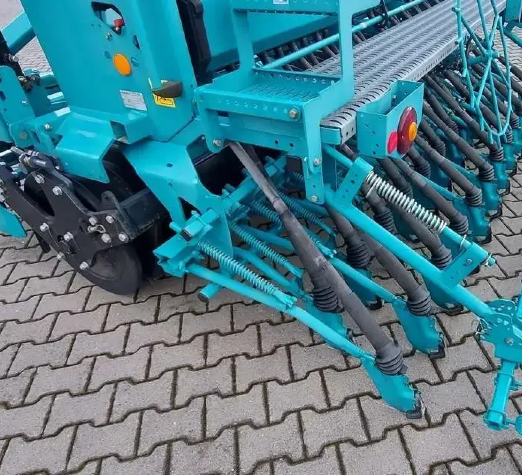 Redlice stopkowe siewnika nabudowanego Sulky Tramline
