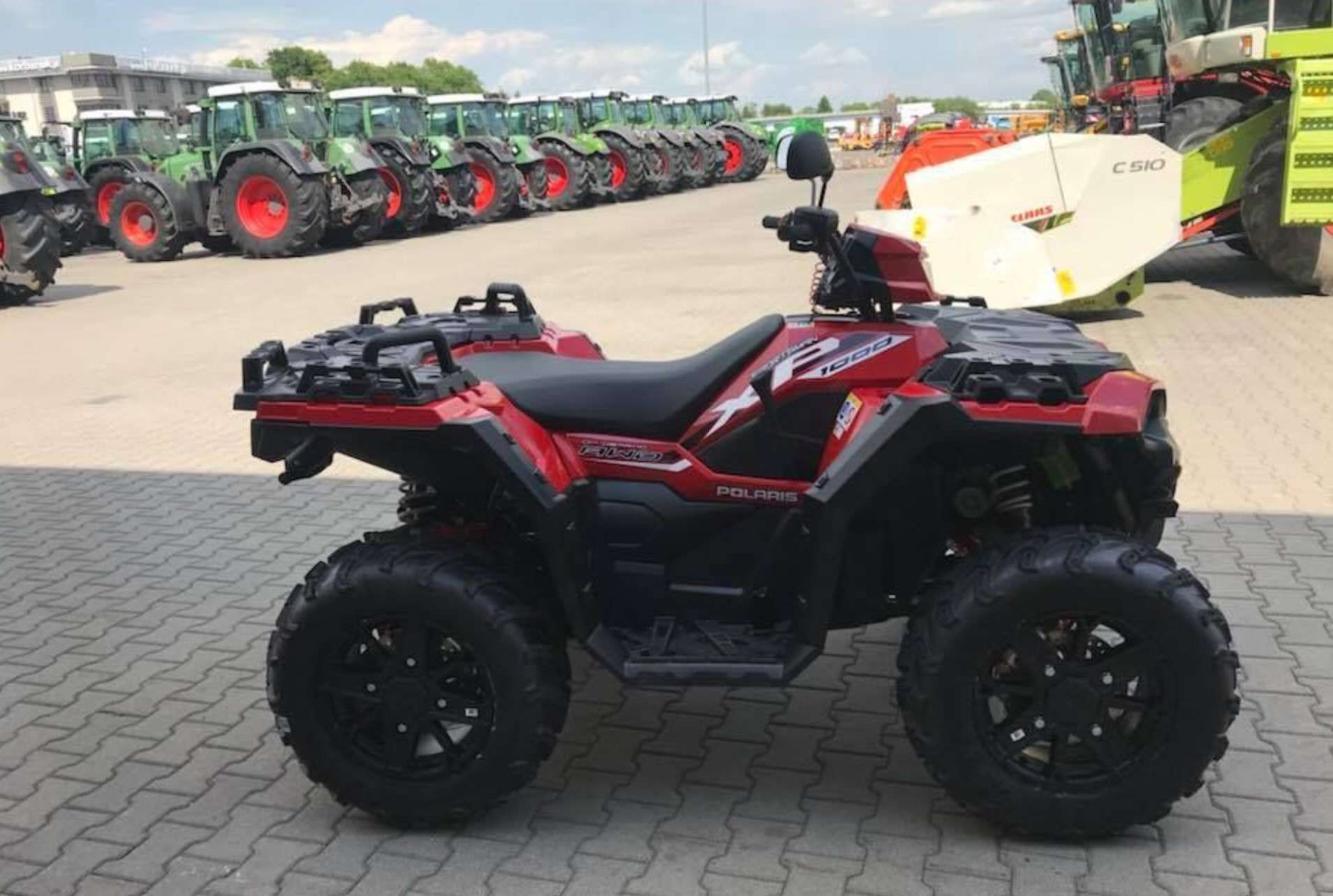 Quad okazja korbanek.pl nowy czerwony atv Polaris SPORTSMAN XP 1000 LIMITED bagażnik felgi aluminiowe EPS ABS ADC 