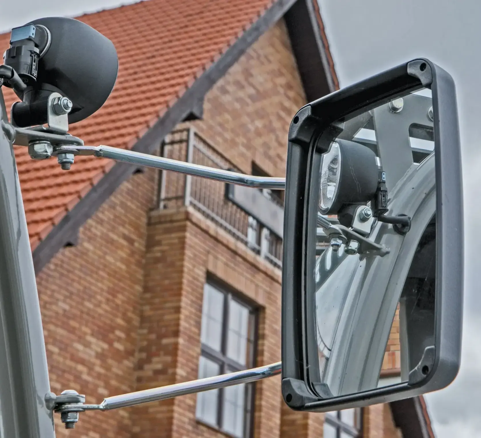 Atlas Weycor AR320 Yanmar ładowarka przegubowa z kabiną lusterko boczne