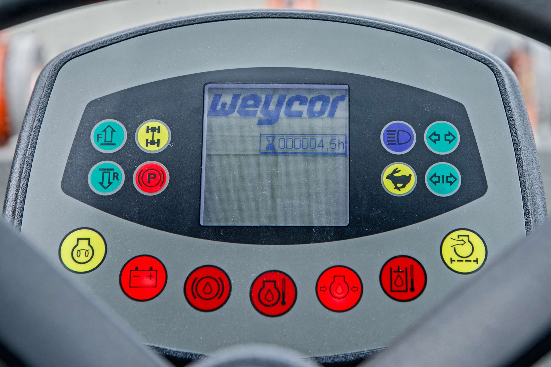 Atlas Weycor AR320 Yanmar ładowarka przegubowa z kabiną silnik diesel wyświetlacz wskaźniki