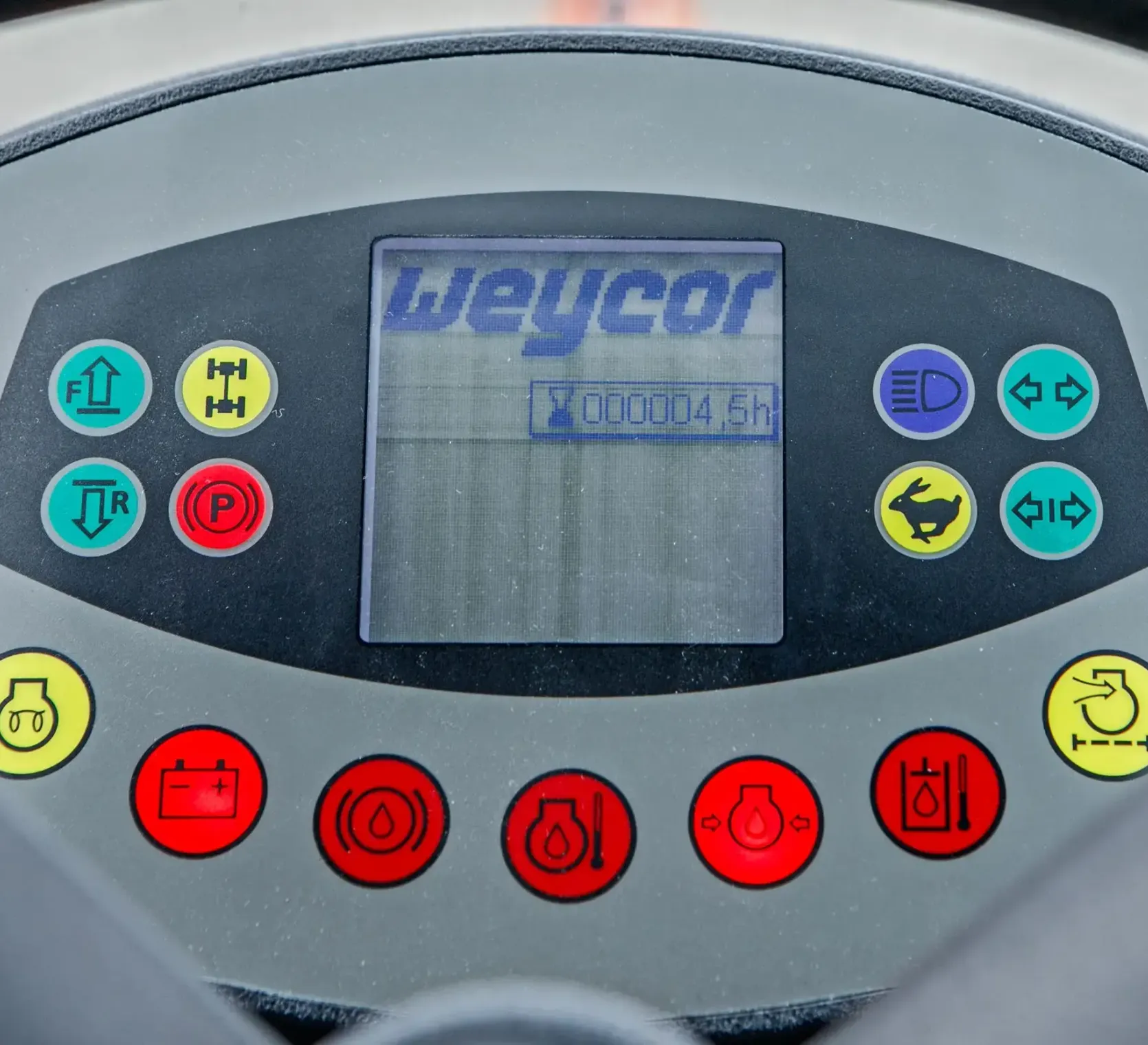 Atlas Weycor AR320 Yanmar ładowarka przegubowa z kabiną silnik diesel wyświetlacz wskaźniki