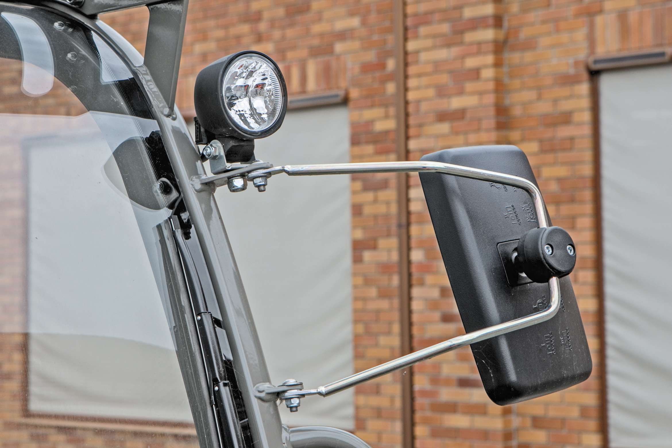 Atlas Weycor AR320 Yanmar ładowarka przegubowa lusterko przód