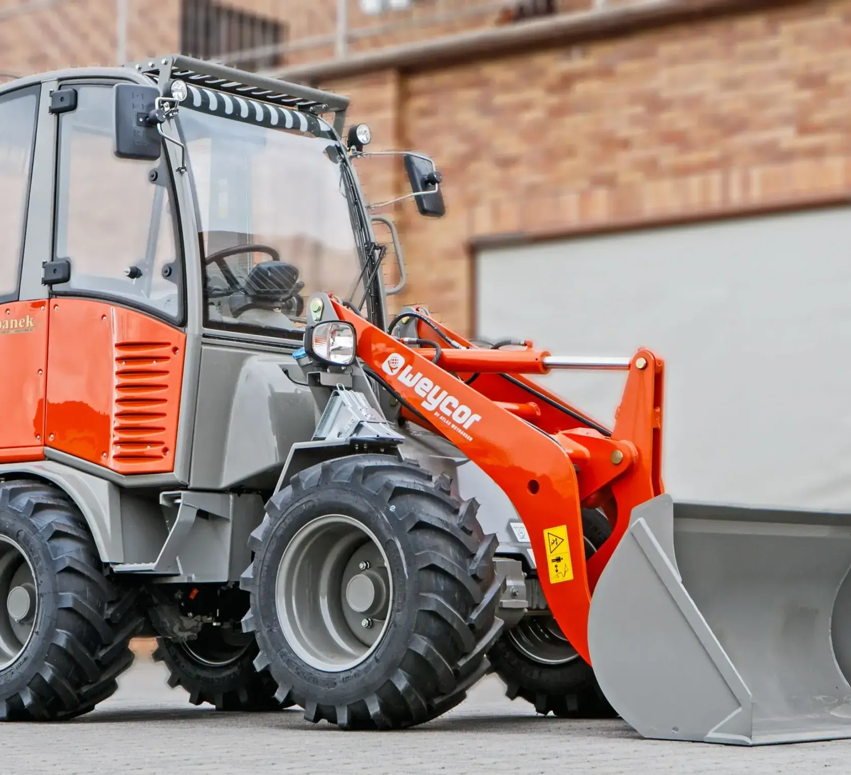 Atlas Weycor AR320 Yanmar z kabiną łyżka do materiałów sypkich