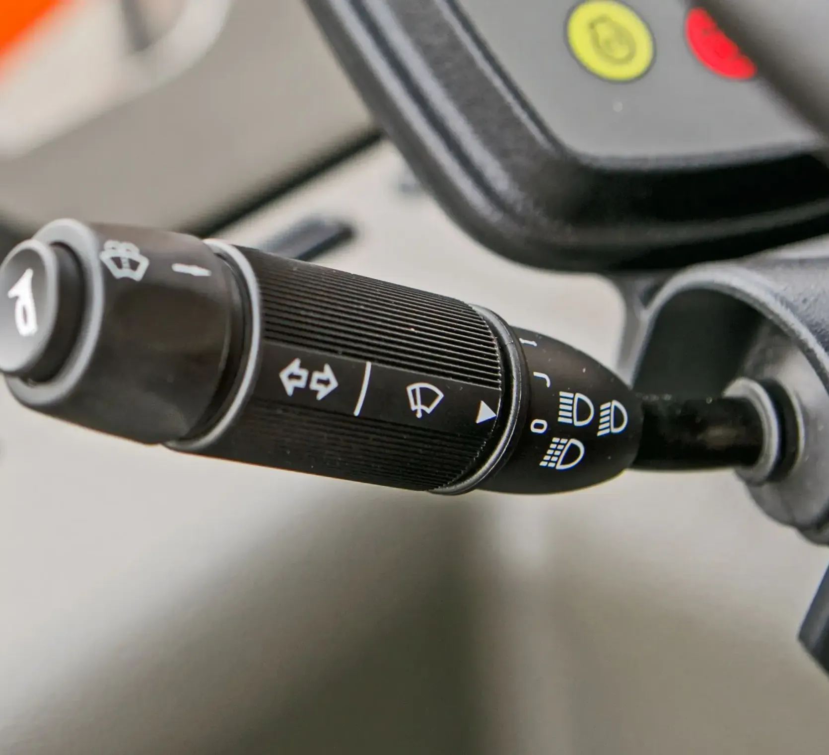 Ładowarka przegubowa Atlas Weycor AR400 Yanmar kabina joystick panel sterowania kierownica dźwignie