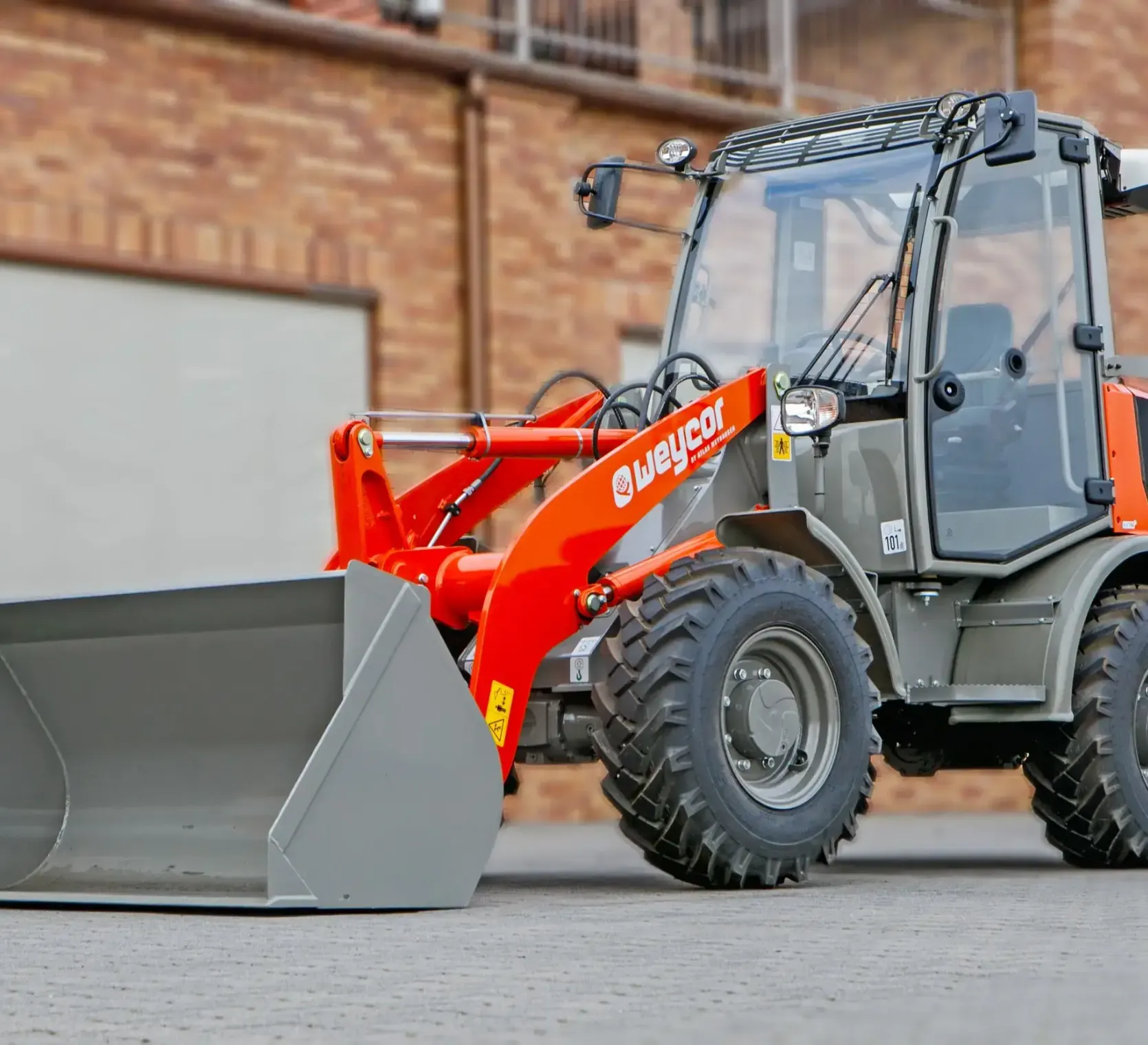 Ładowarka przegubowa Atlas Weycor AR400 Yanmar front łyżka kabina szybkozłącze silnik przeciwwaga przegub