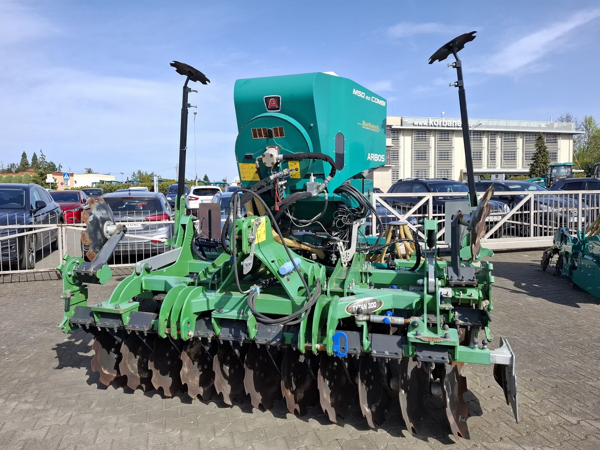 Zestaw uprawowo-siewny Arbos Tolmet 3m
