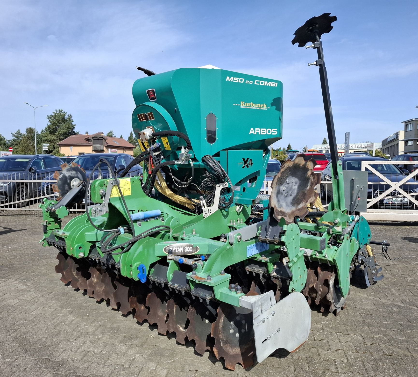 Zestaw uprawowo-siewny Arbos Tolmet 3m