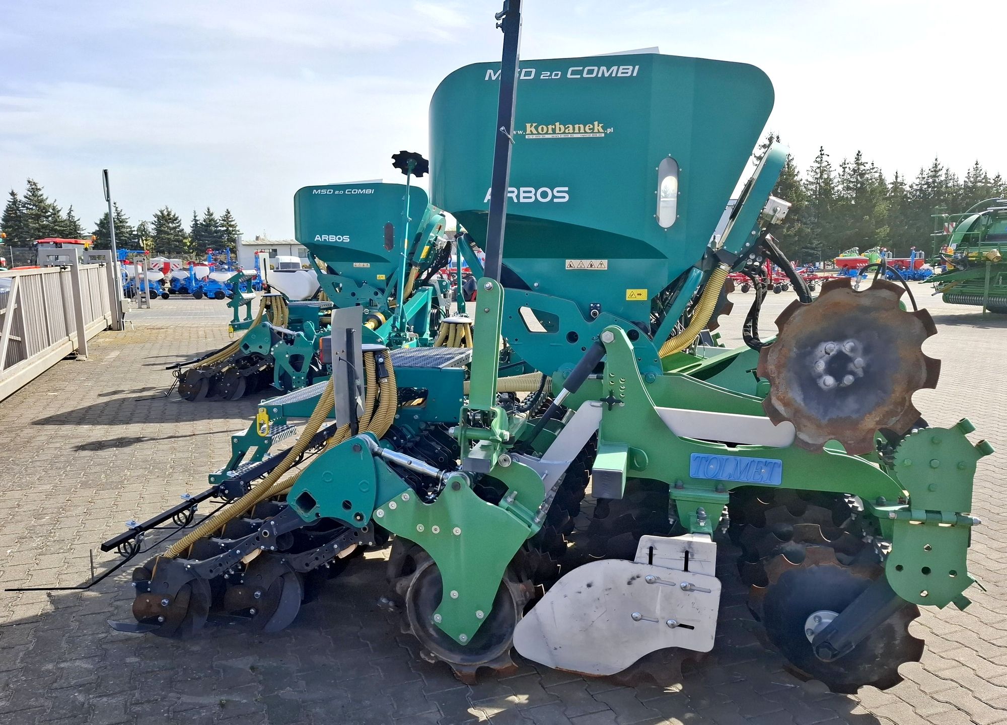 Zestaw uprawowo-siewny Arbos Tolmet 3m