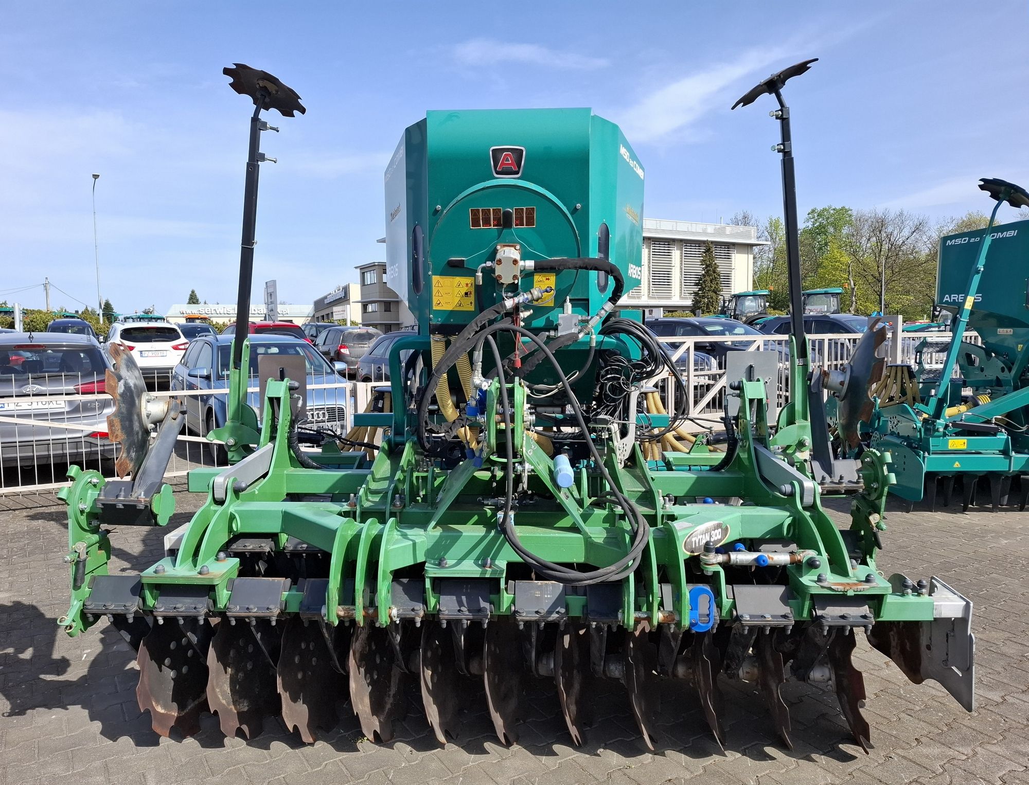Zestaw uprawowo-siewny Arbos Tolmet 3m