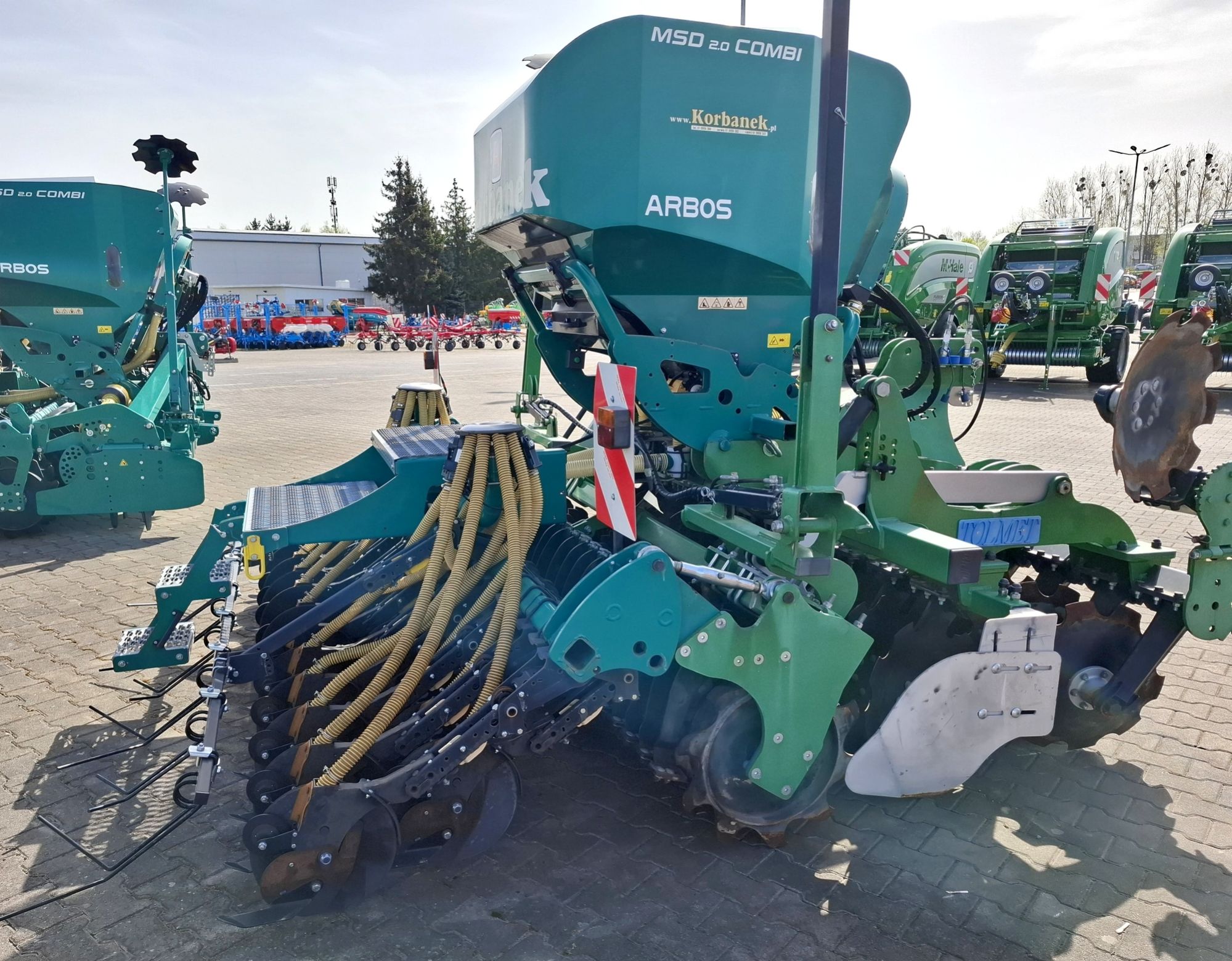 Zestaw uprawowo-siewny Arbos Tolmet 3m