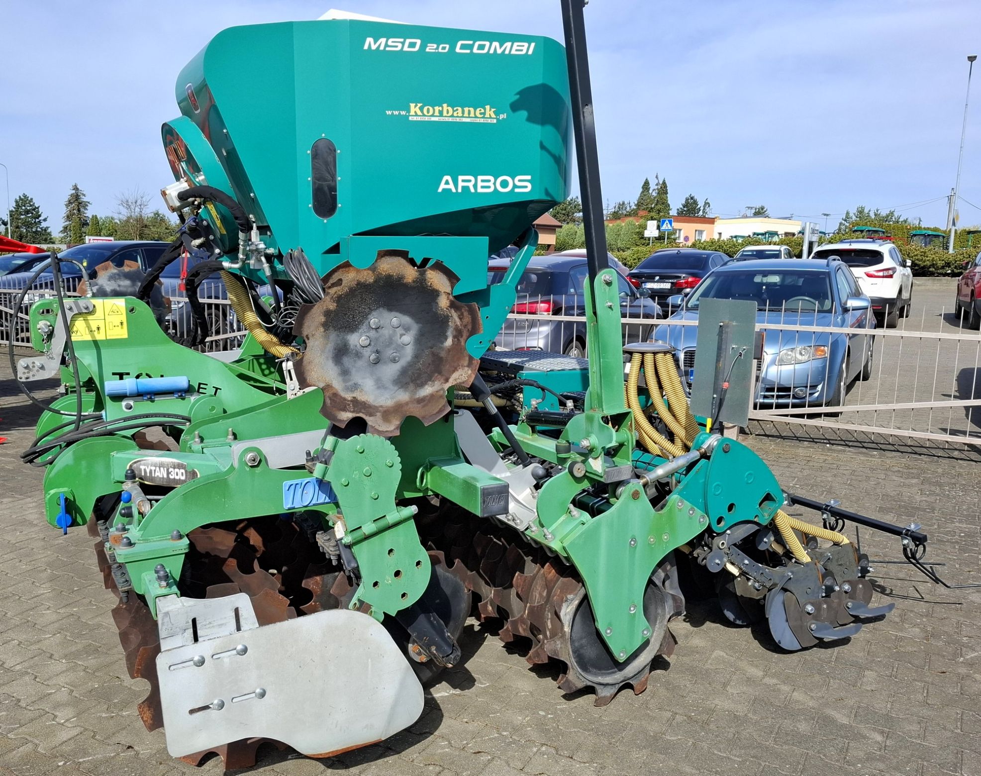 Zestaw uprawowo-siewny Arbos Tolmet 3m