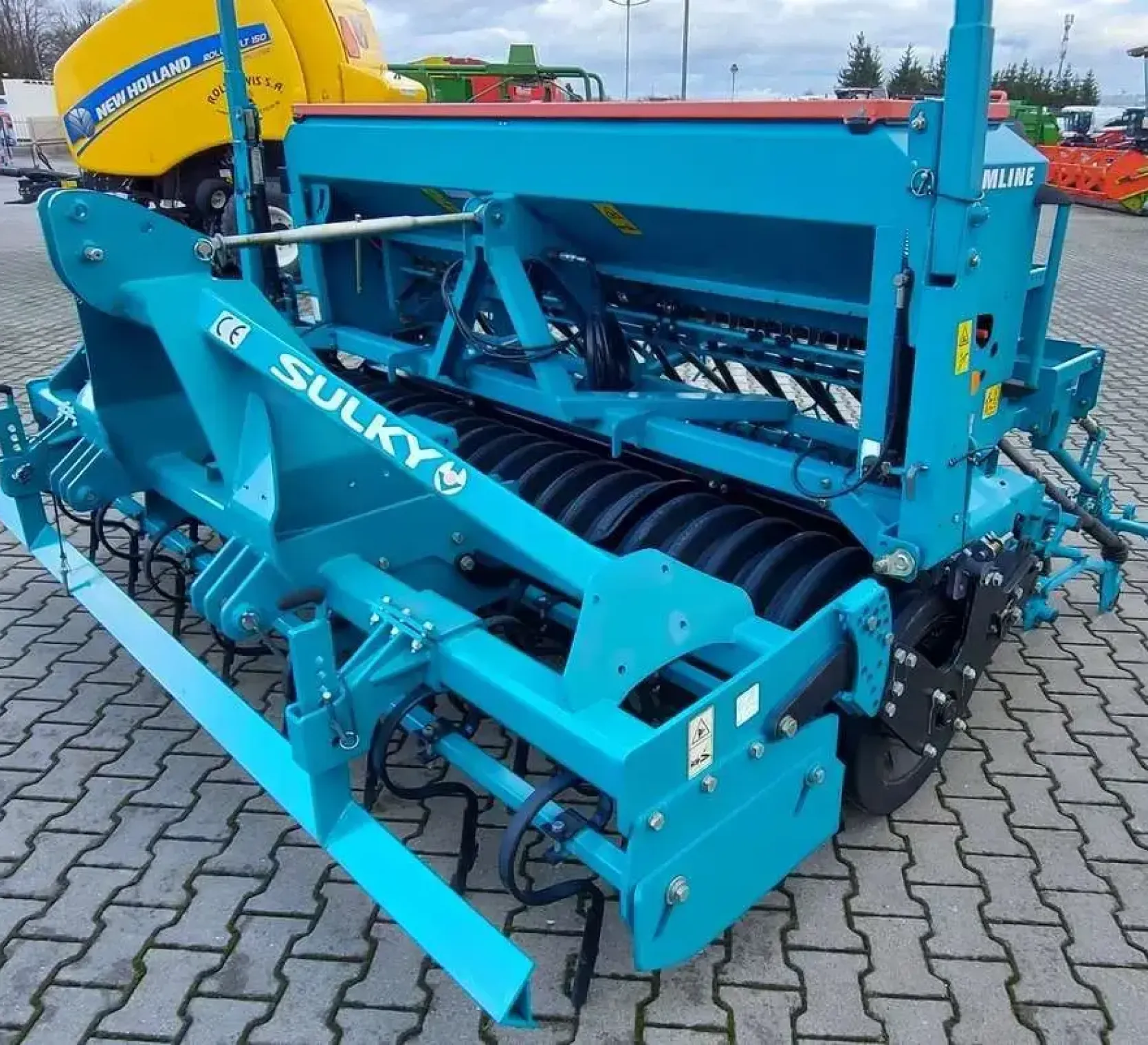 Zestaw uprawowo-siewny zbożowy mechaniczny bierny