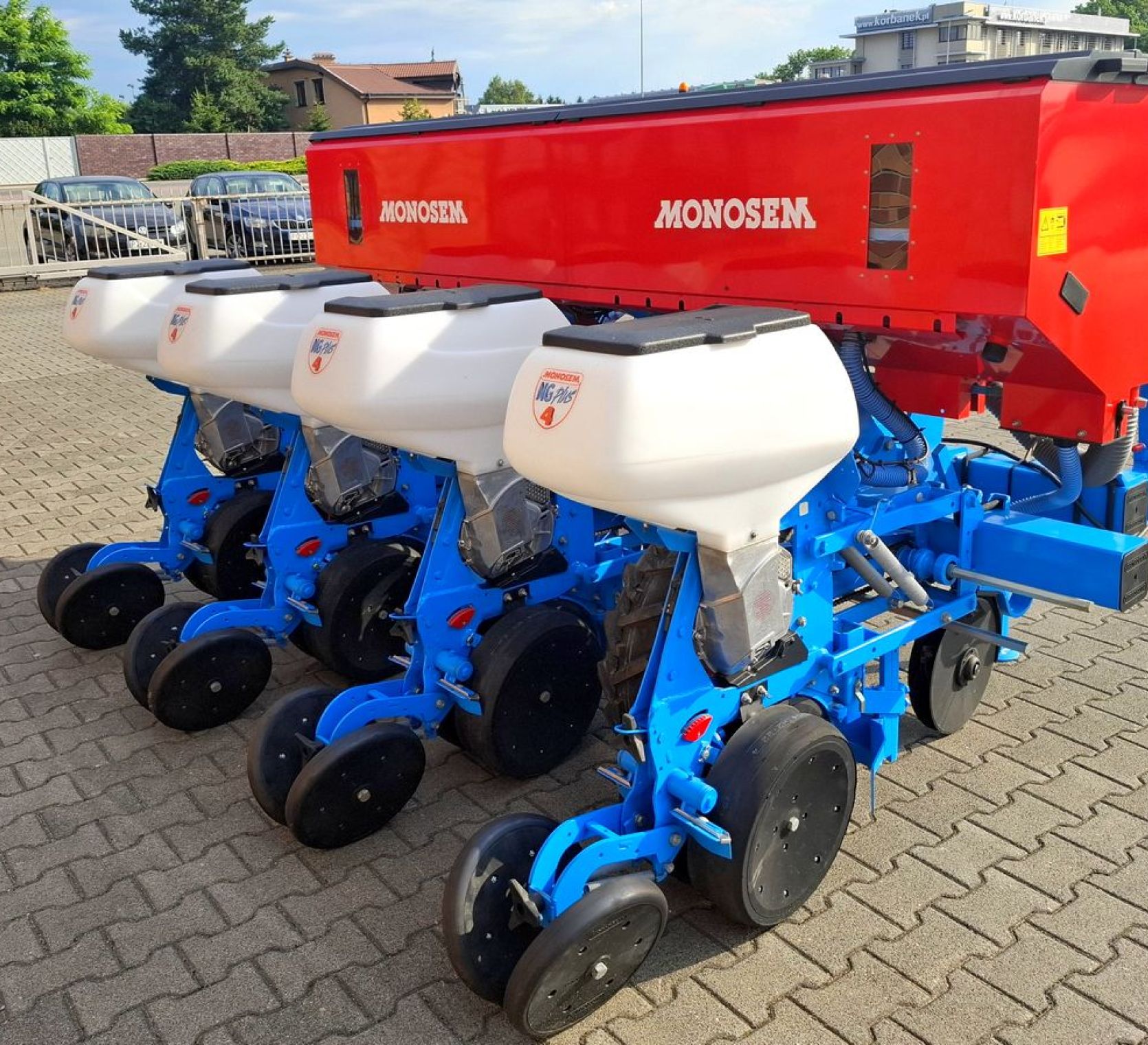 Siewnik do kukurydzy Monosem NG PLUS 4, 4-rzędowy, powystawowy