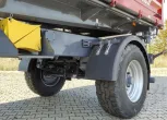 Koła i błotniki wywrotki rolniczej Metal-Fach typ T739A o ładowności 14 ton