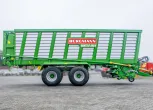 Przyczepa samozbierajaca do zielonek Bergmann Shuttle 450 S Duża pojemność Plac firma Korbanek Niemiecki producent