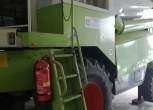 Claas Mega 360 schodki do kabiny lewy bok