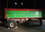 Przyczepa rolnicza używana Agromet Brzeg