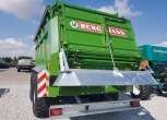 Tył rozrzutnika TSW 6240 S Bergmann z deflektorami rozrzutu granicznego.