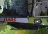 Używany kombajn zbożowy Claas Dominator 150 widok na kabine z przodu