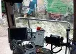 Wnętrze kabiny w uzywanej sieczkarni Fendt Katana 65