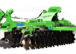 Brona talerzowa Tolmet Astat 2 rzędy talerzy o średnicy 610 mm półzawieszany 