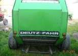 widok z tyłu używana prasa zwijająca Deutz Fahr GP 250