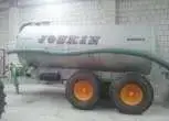 Wóz asenizacyjny Joskin Modulo II 12000 l koła koloru pomarańczowego korbanek.pl