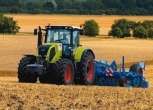 4 pary wyjść hydraulicznych w ciągniku Claas Axion 840 