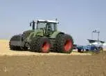 Używany Fendt 936 Vario z kołami bliźniaczymi z ciążkim pługiem Lemken 