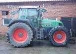 Prawy bok używanego ciągnika rolniczego Fendt 926 wejscie do ciągnika 