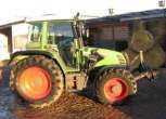 Prawy bok używanego ciągnika Fendt 309 