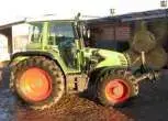 Prawy bok używanego ciągnika Fendt 309 