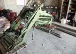 Zielony uzywany ładowacz Fendt dostosowany do ciągnika Fendt 311