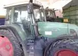 Prawy bok używanego ciągnika Fendt 716 Vario 