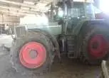 Ciągnik rolniczy Fendt 822 - używany, widok na lewy bok 