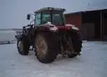 Tylny Trzypunktowy Układ Zawieszenia w ciągniku MF 8220