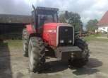 Ciągnik Massey Ferguson 8150 z obciążnikiem przednim