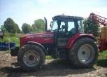 Massey Ferguson 5465 przygotowany do opryskiwania