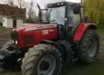 przód z lewej strony ciągnika rolniczego Massey Ferguson 6495 używany 