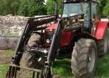 Używany zadbany dobry stan Ciągnik rolniczy Massey Ferguson 5465 korbanek