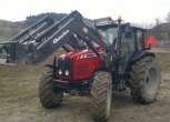 Używany Ciągnik rolniczy Massey Ferguson 4455 2006 r z ładowaczem czołowymlewy przód