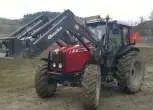 Używany Ciągnik rolniczy Massey Ferguson 4455 2006 r z ładowaczem czołowymlewy przód