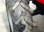Używany Ciągnik Massey Ferguson 6130 rok produkcji 1996 brak błotnika lewego przedniego koła