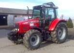 Używany Massey Ferguson 5455 rok produkcji 2005 lewy bok
