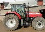 Ciągnik Massey Ferguson 7480 Dyna VT - korbanek na placu